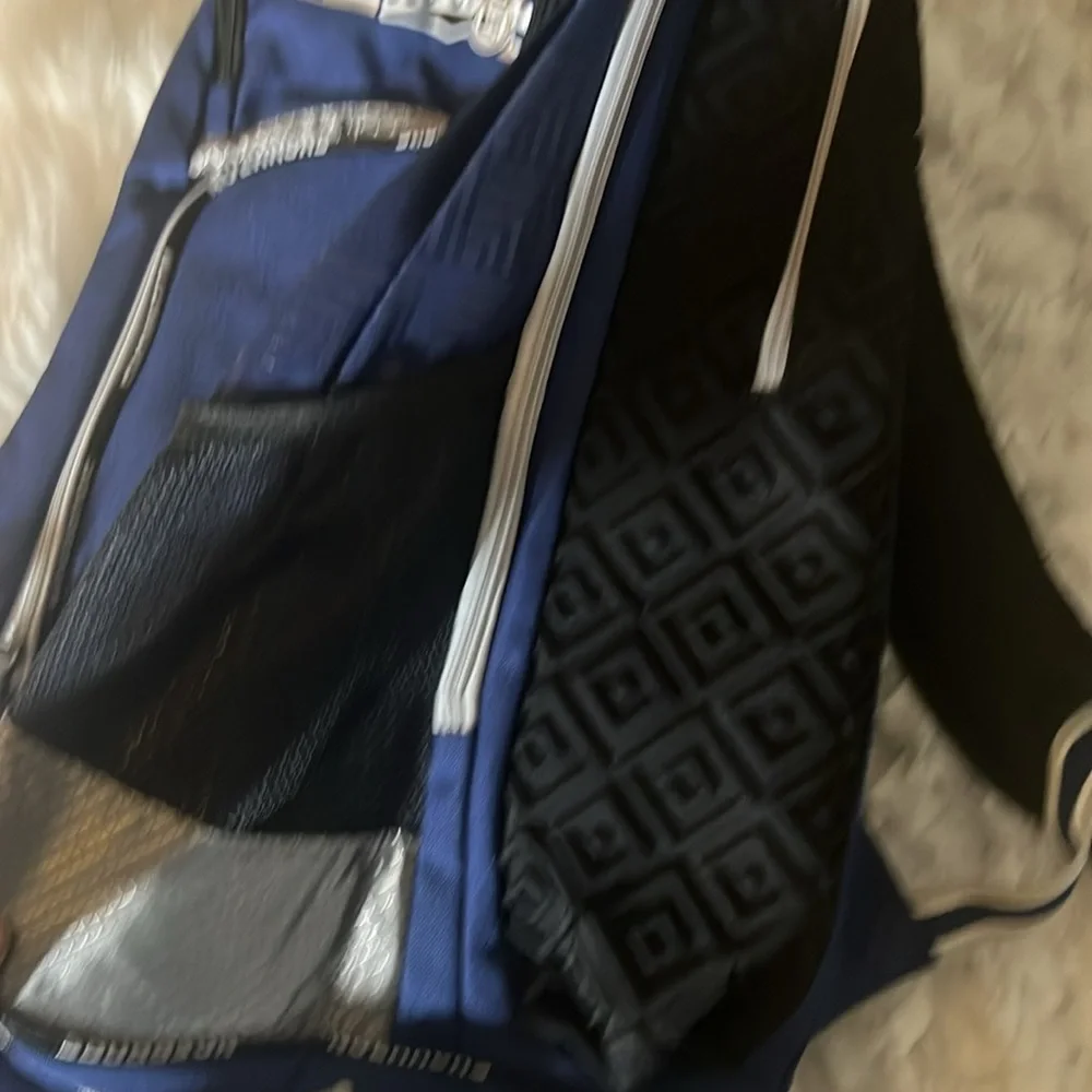 No Errors RBP Rookie Baseball Backpack Blue Gray Sports Equipment Bag NWOT